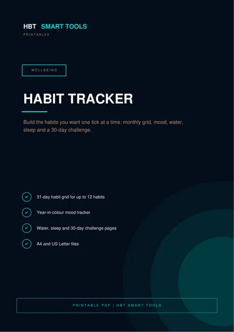 Cover of Habit Tracker