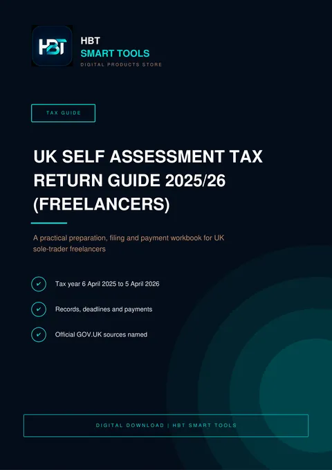Cover of Self Assessment Guide and Tracker 2025/26
